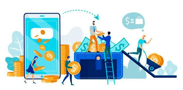 Иллюстрация к статье «Мобильный банкинг: что это такое и как использовать его возможности»