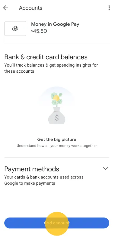 Переходим к добавлению платёжного метода Google Pay