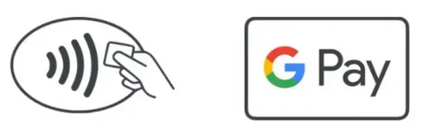 Символ доступности оплаты с помощью Google Pay